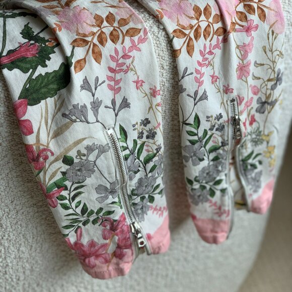 Cambio Floral Print Zippered Ankle Pants, Perfect For Spring/Summer - Size US 2 - Picture 10 of 11